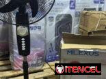 Ventilador Recargable de Pedestal Milexus Batería Litihum duración 8 horas en 85 USD Transporte incluido