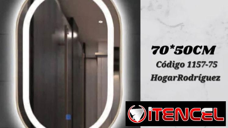 ESPEJOS CON LUZ LED (FRIA,CÁLIDA Y NEUTRA ) diferentes diseños mensajería gratis