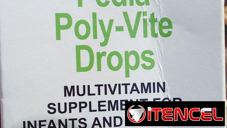 Multivitamina pedía poly-vite drops