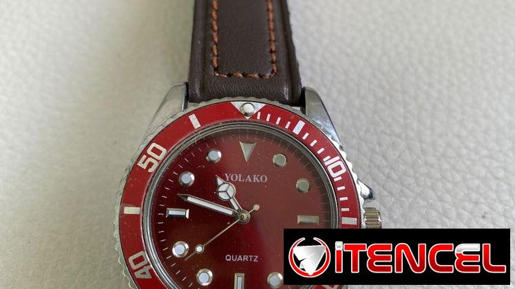 Relojes con manilla de cuero para Hombre