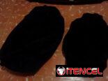 Maletines de lona con interior impermeabilizando. Color negro. Capacidad 10 kg y 25 kg. Jaimanitas, playa.