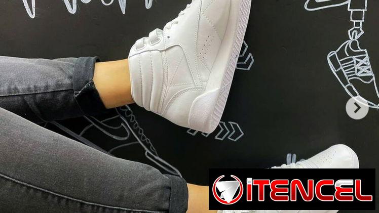 Tenis REEBOK CLASSIC FREESTYLE HI ( zapatillas ) Blancos 100% ORIGINALES (TALLAS: 37 -> 40) TF: 59030040