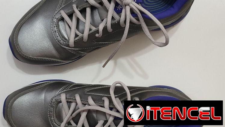 Tenis plateados Reebook