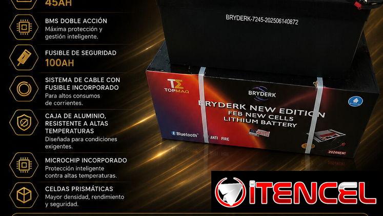 Batería Topmaq 72Vx45A con 15 días de garantía