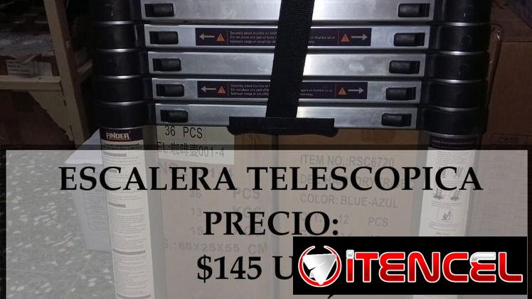 ESCALERA TELESCOPICA, ENTREGA DE FACTURA. VARIEDAD DE ARTÍCULOS DE FERRETERÍA, ELECTRODOMÉSTICOS, CELULARES, ETC