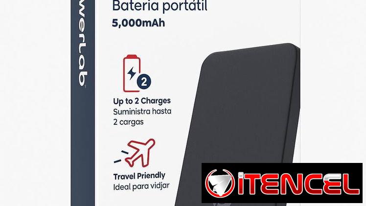 * Power Bank PowerLab 5000 mAh – Energía compacta donde la necesites
