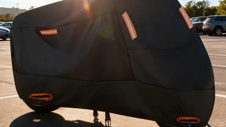CAPA MOTOS Y BICIMOTOS PARA SOL Y LLUVIA