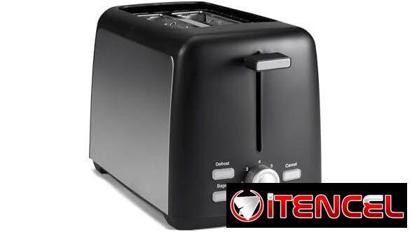 🍞🔥 Tostadora Amazon Basics 2 Rebanadas 800W | 7 Niveles | Bagel/Defrost/Cancel | ENVÍO DISPONIBLE * + GARANTÍA**
