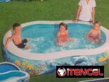 Piscinas inflables Bestway(marca💯) para que tu niñ@ se refresque en este calor: redonda 30usd y grande ovalada 100usd