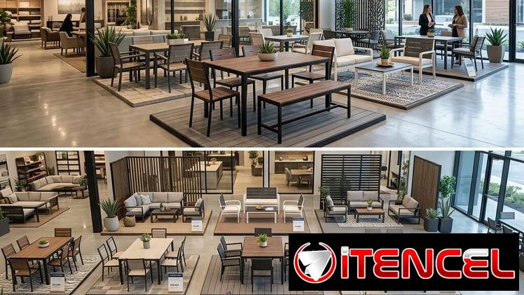 Juegos de terraza modernos para exterior – muebles de patio y jardín