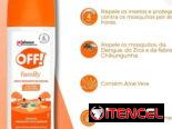 Repelente antimosquito marca OFF, durabilidad 4 horas.