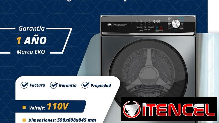 🔷 *Lavadora/Secadora Marca EKO 11kg*   – Precio 650 usd  –
