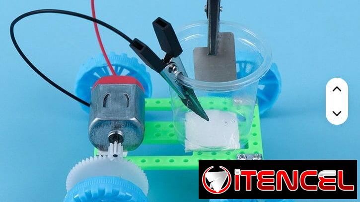Coche de Ciencia DIY Alimentado por Agua Salada – Proyecto Escolar Interactivo para Niños | videojuegoshabana.com