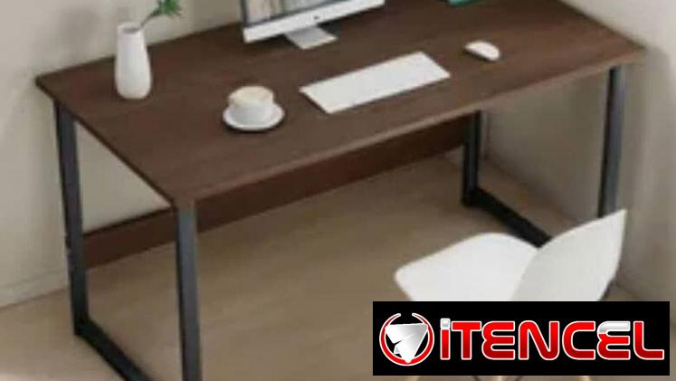 Mesa de Escritorio  color oscuro y claro diferentes medidas y precio