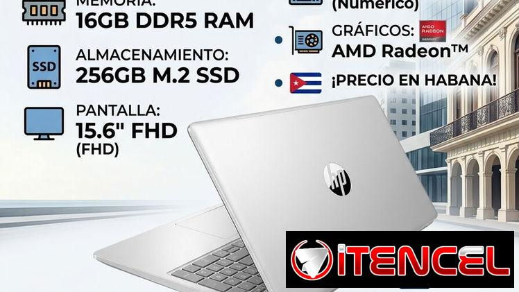 ¡Oportunidad! Laptop HP Ryzen 5 Serie 7000 (Poco Uso) 16GB RAM DDR5 $350