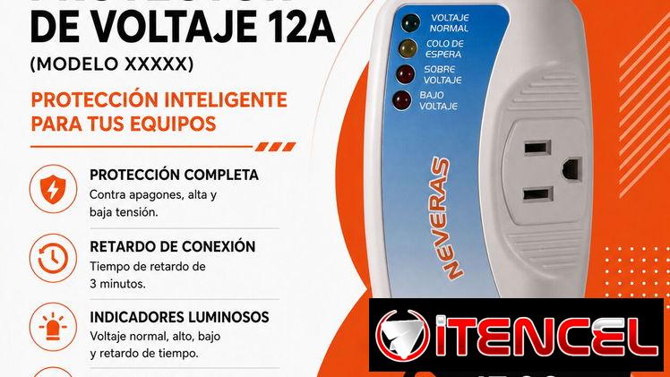 Protector de Voltaje 12A Neveras para Refrigerador y Congelador | Disponible en La Habana