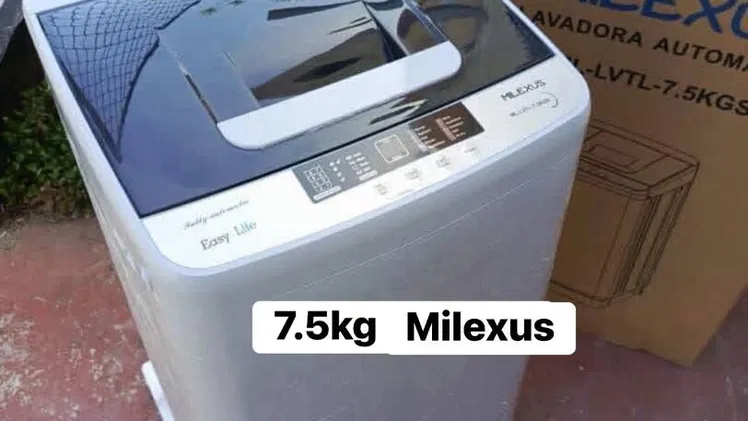 Lavadora automatica milexus 7.5 kg