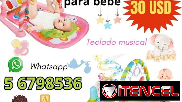 Gimnasio musical para bebé  Colores, sonidos y diversión asegurada