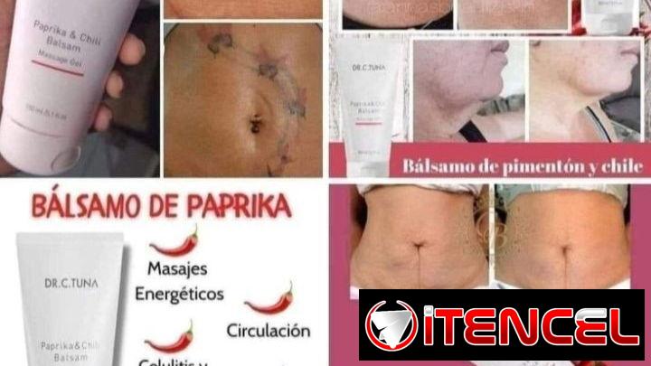 Gel de Paprica para la quema de grasa localizada en tu cuerpo de la marca Farmasi crema termogénica