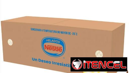 Tina de Helado Nestle Vainilla 4.5L Original