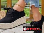 Zapatos negros de plataforma