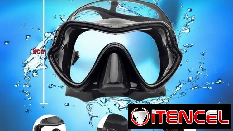 Máscara de buceo con Snorkel / cámara de acción