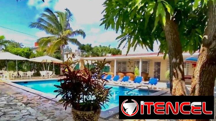 CASA GRANDE  frente a la playa BOCA CIEGA. 10 HABITACIONES CON SUS BAÑOS