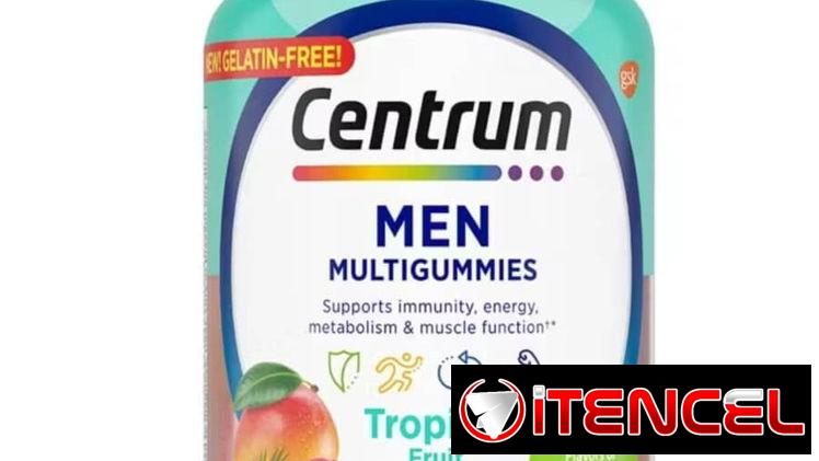 Centrum para hombre en forma de gomitas