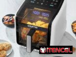 🍟 Freidora De Aire Digital Gourmia 7QT 🔥 Vista Panorámica, Pantalla 3D Y 12 Programas Automáticos Envío* + Garantía**