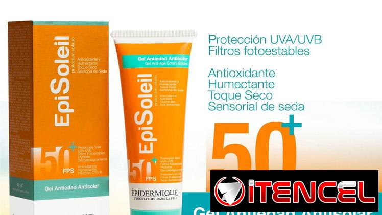 Episoleil Gel Antiedad Antisolar SPF 50+