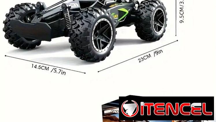 Carro recargable con control remoto para niño