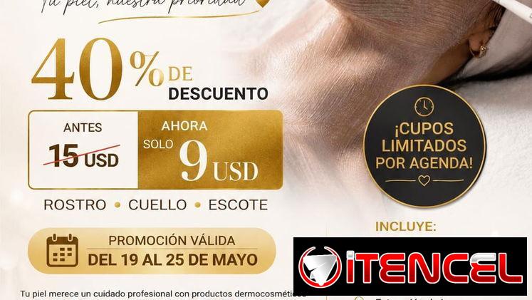 SÚPER OFERTA LIMITADA DE FACIALES