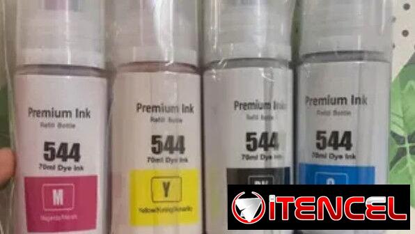Tinta Epson para impresoras series L tinta 544 también soy técnico de impresoras
