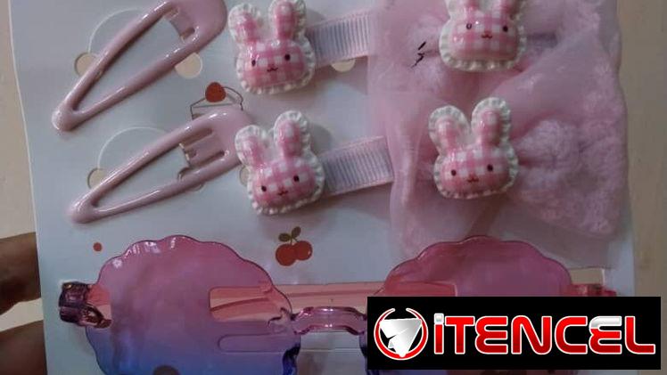 🩷Set de gafas y accesorios para niña💜