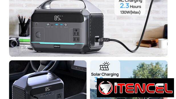 🔋⚡️ Estación de Energía Portátil DARAN NEOK2 600W / 288Wh LiFePO4