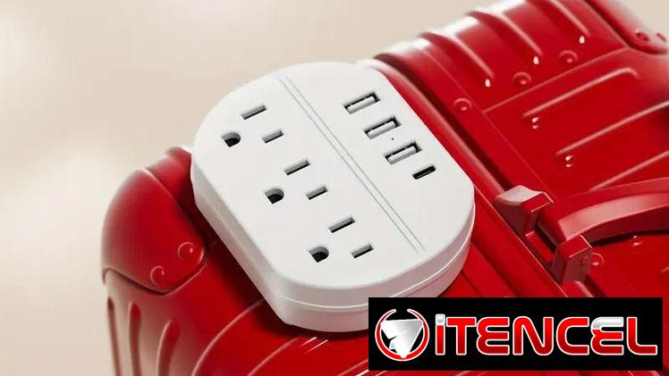 📦 Regleta de Pared con USB y Tomas AC – NUEVA