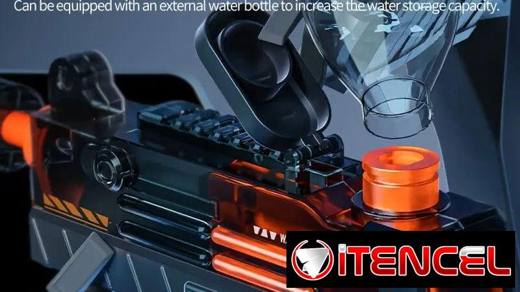 Pistola de Agua Eléctrica con Luces (Sin Pilas) | videojuegoshabana.com