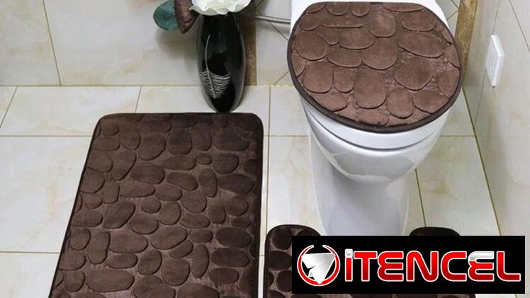 🏠 Set de Alfombras Lisas – Suavidad, Absorción y Seguridad