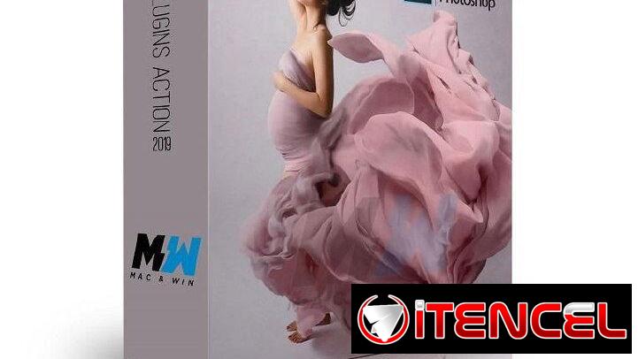 Fabric Library Action para agregar Telas fluidas unicas en Photoshop