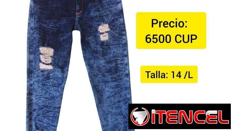 Se vende pantalón elastizado de mujer talla 14