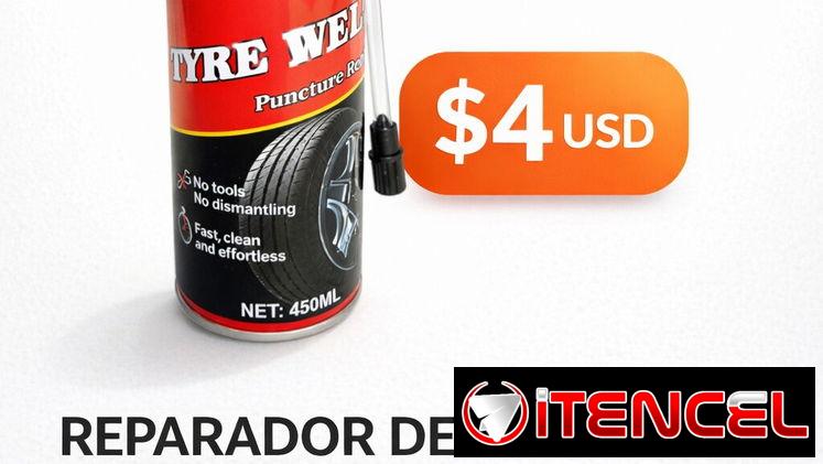 REPARADOR DE PINCHAZOS DE EMERGENCIA