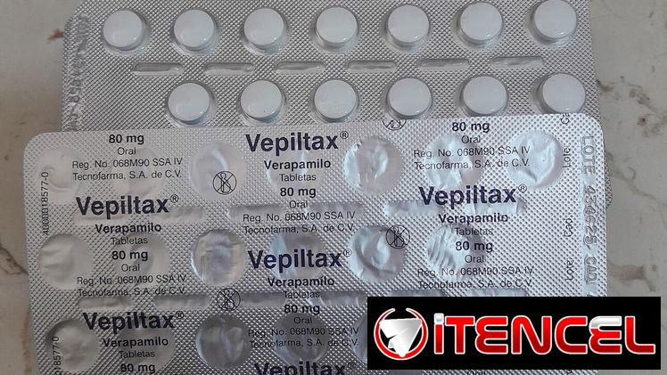 Verapamilo 80mg x 20tab