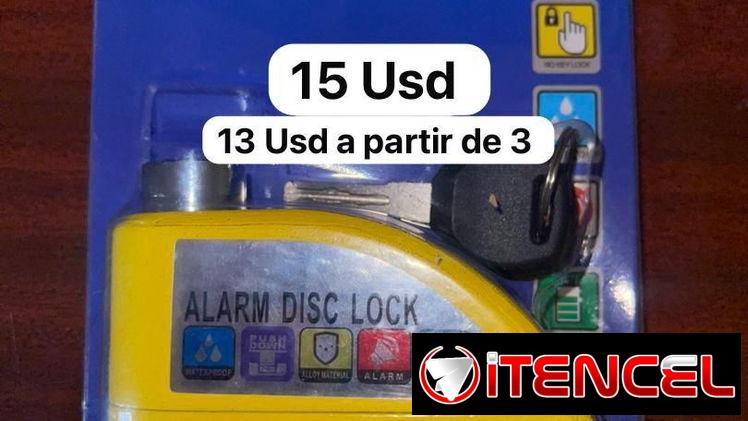 Candado anticizalla con alarma