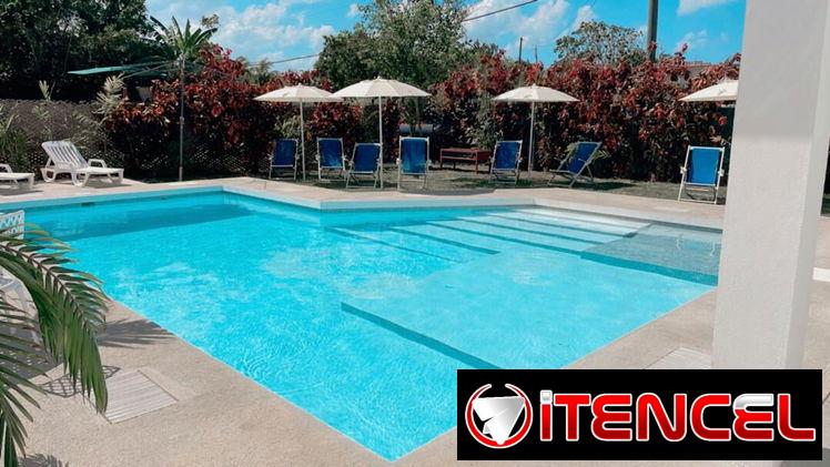 🌈 Rento casa de lujo con piscina en Guanabo, 2 habitaciones, planta eléctrica. Whatssap 5 2959440