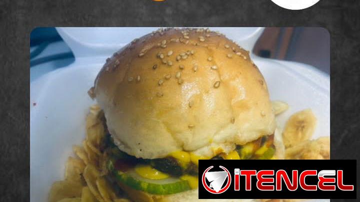 Hamburguesas, Sándwiches y Emparedados de atún y cebolla, Menú disponible y variado para toda ocasión (Kinetica)