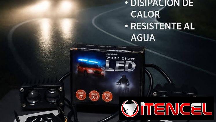 Neblinero lupa de dos led