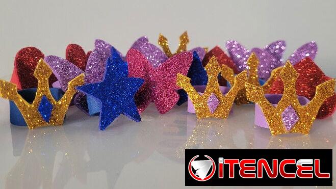ANILLOS DE FOAMY PARA CUMPLEAÑOS