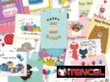 ☎️53544655 🛵 Entrega Disponible ⭐Tarjetas de cumpleaños con sobres y pegatina ⭐