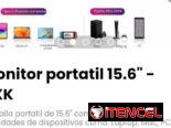 Monitor portatil 15.6″ – YXK. Pantalla portatil de 15.6″ compatible con: Laptop, Mac, PC, movil, tablet, etc
