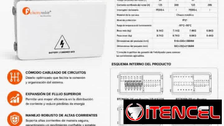 Kit Batería+ Inversor Felicity Solar
